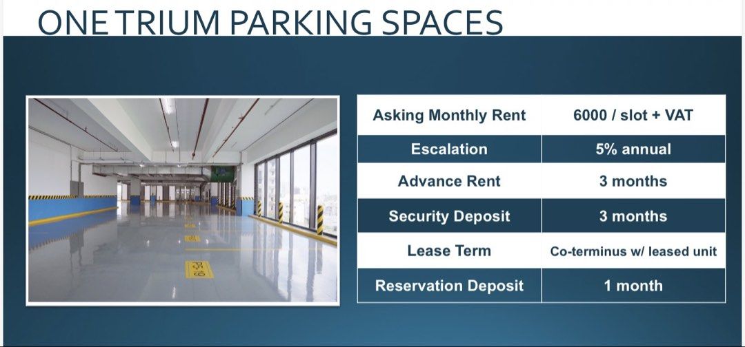 Alabang Office Space One Trium, Insular (Category: Commercial) located in Muntinlupa City. Submitted by ninapgonzales (Listing ID 1460908875, Image 3). Description: For Lease Alabang One Trium New Building/Unit Floor area-250sqm + units available 700sqm/sqm 160 (cusa) Alabang Insular Life Office Space 80sqm- 181sqm 700/sqm 150 (cusa) PM/Contact 09175472828 PRC 27692 #alabangoffice.