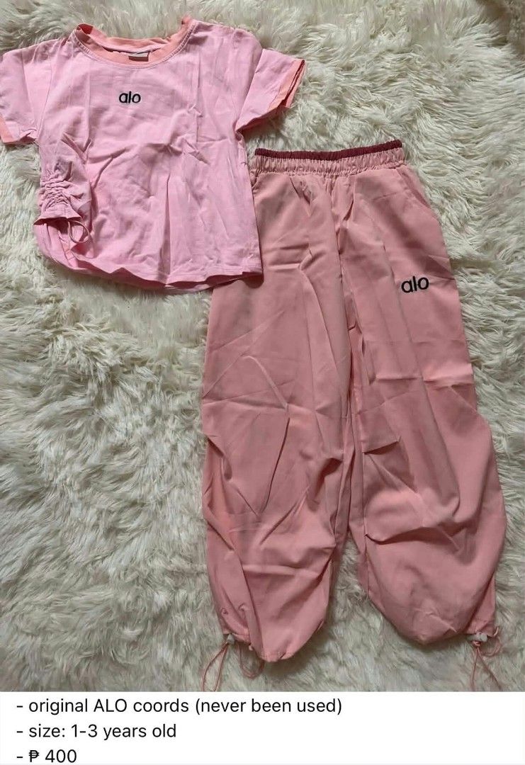 ALO COORDS SET (Category: Babies & Kids Fashion) located in Pasig City. Submitted by angelplaci85485 (Listing ID 1460902666, Image 1). Description: .