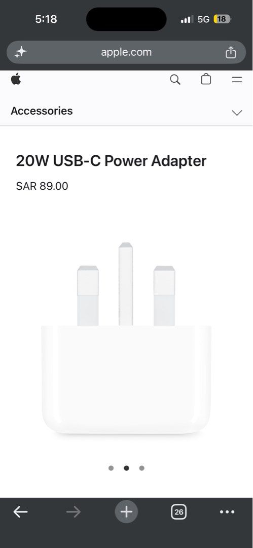 Apple Universal Type C Adapter (Category: Chargers & Cables) located in Manila. Submitted by maurisio (Listing ID 1460877615, Image 2). Description: .
