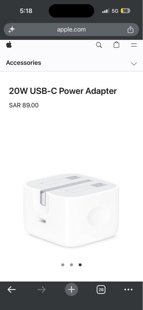 Apple Universal Type C Adapter (Category: Chargers & Cables) located in Manila. Submitted by maurisio (Listing ID 1460877615, Image 3). Description: .