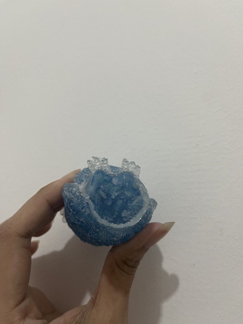 Aquamarine Owl Display (Category: Precious Stones) located in Marikina City. Submitted by _project.quartz (Listing ID 1460849609, Image 3). Description: Aquamarine chips coated with resin Item is brand new Height: 2.5" rfs: bought bundles.
