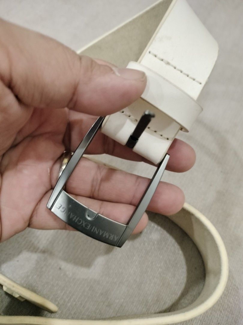 Armani Exchange (Category: Belts) located in Quezon City. Submitted by dex.colletions (Listing ID 1460906223, Image 3). Description: authentic Armani Exchange 1800 negotiable.