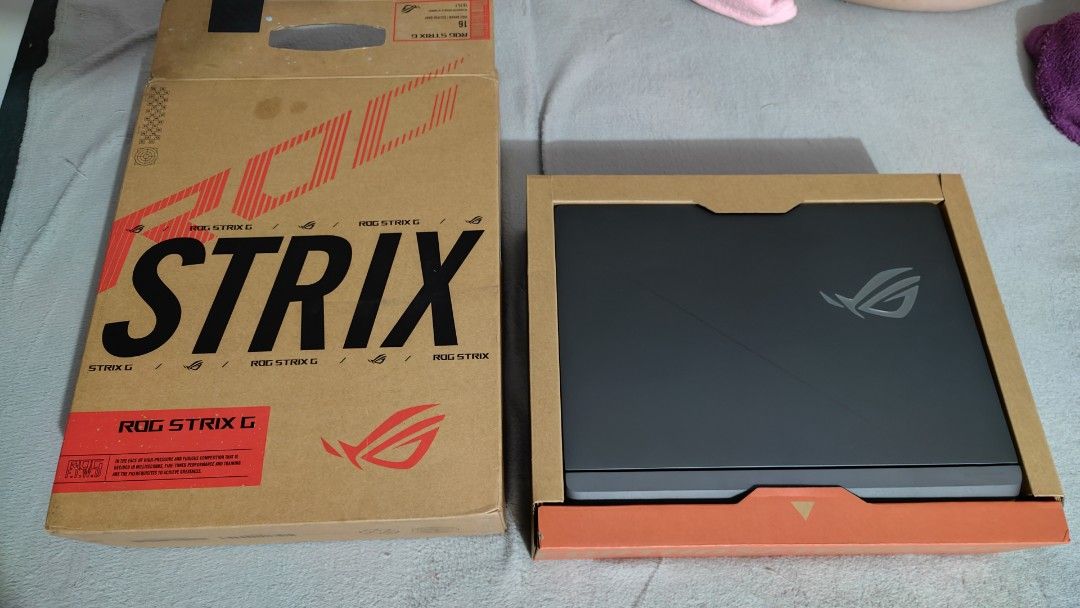 ASUS ROG Strix G Gaming Laptop (Category: Laptops & Notebooks) located in Carmona. Submitted by arcienilo.perez (Listing ID 1460915234, Image 1). Description: - ASUS ROG Strix G Gaming Laptop - Customizable RGB Keyboard - Ideal for Gaming and Everyday Use - Includes Original Packaging box with warranty until October 2027 - Ready for a New Owner Selling my brand new condition ROG gaming laptop. Pwedeng pwede po sa maselan test and check all you wa