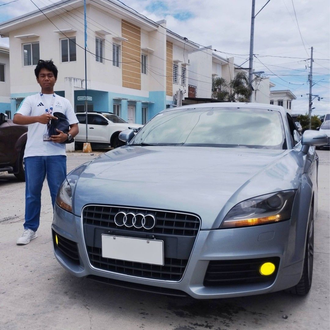 Audi TT Coupe 2.0 TFSI (A) (Category: Used Cars) located in Cavite. Submitted by matt_pasia25 (Listing ID 1460743852, Image 1). Description: Selling our 2010 Audi TT S-line Variant PGA Cars Audi Alabang Cares Contact me: 09217397378 Casa PMS with records and receipt (May 2026 Latest) Brand new Michelin tires 2025 with receipts - 140K Brand New Shocks (same as original) - 160k Brand New European same stock battery - 35k Brand New Android Head Unit