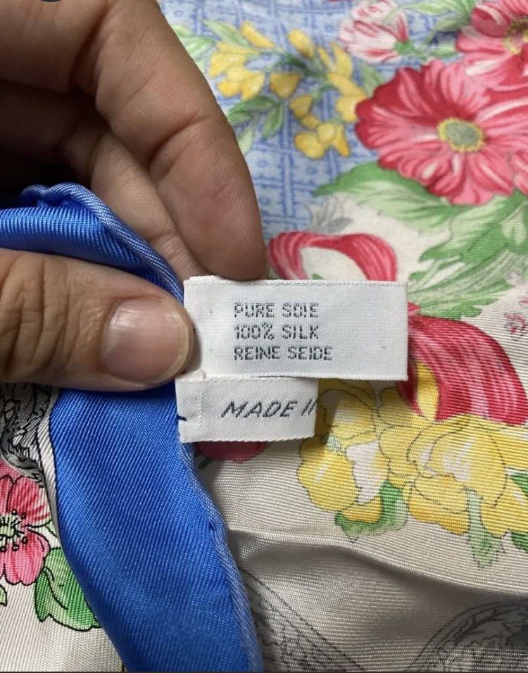 Auth Dior Scarf (Category: Scarves) located in Plaridel. Submitted by emilia.lily (Listing ID 1460746374, Image 2). Description: Like new No issues Hand sewn hem 34 x 34 inches Large size 100% silk From Japan No issues Sf included.