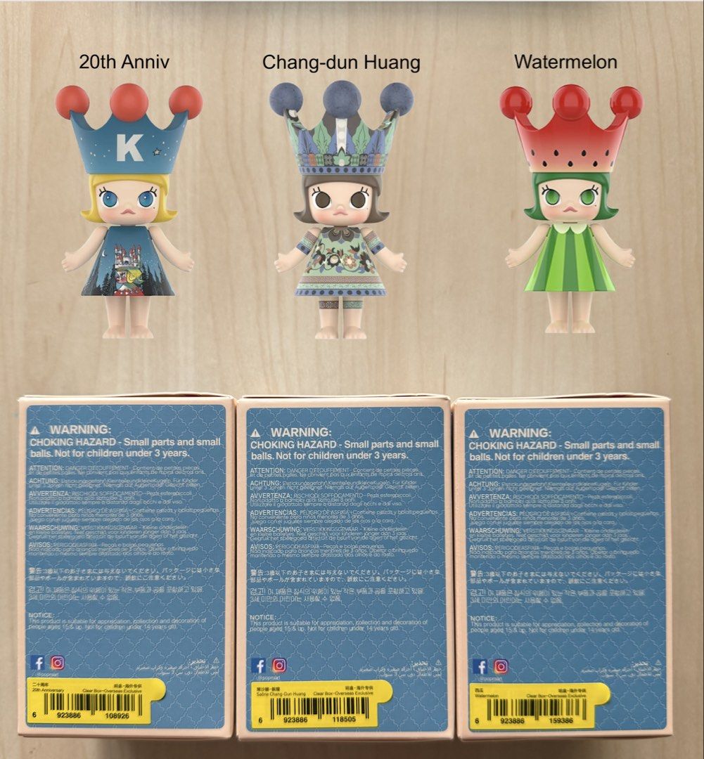 Authentic and Sealed box Royal Molly 100% (Category: Designer & Blind Box Toys) located in Quezon City. Submitted by mrs_pods_qc (Listing ID 1460786110, Image 2). Description: Authentic and Sealed Bought in Pop Mart online and unboxed through online that’s why they’re sealed Rfs: double item Selling how much I bought them, fixed price already Location: near Banawe st, quezon city.