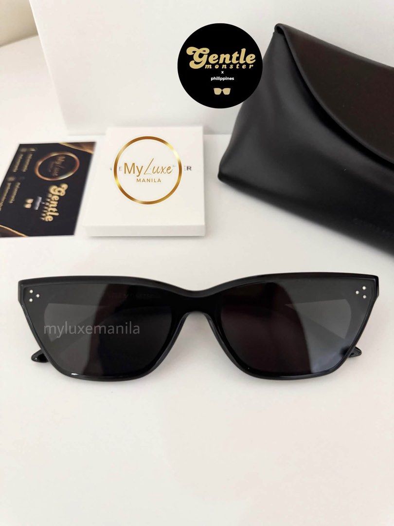 Authentic Gentle Monster - Dodo 01 (With Box Set) (Category: Sunglasses & Eyewear) located in Manila. Submitted by myluxe.manila (Listing ID 1460726100, Image 2). Description: Want to cop yours? Order now & Receive it today! Onhand and ready to deliver ✨ ⭐️CELEBRITY TRUSTED SHOP ⭐️ 🤩 LOWEST PRICE IN THE MARKET 🤩 All Brand new and actual photos/videos posted Legit Import from Seoul, South Korea 🇰🇷 We accept cod same day delivery thru grab or l