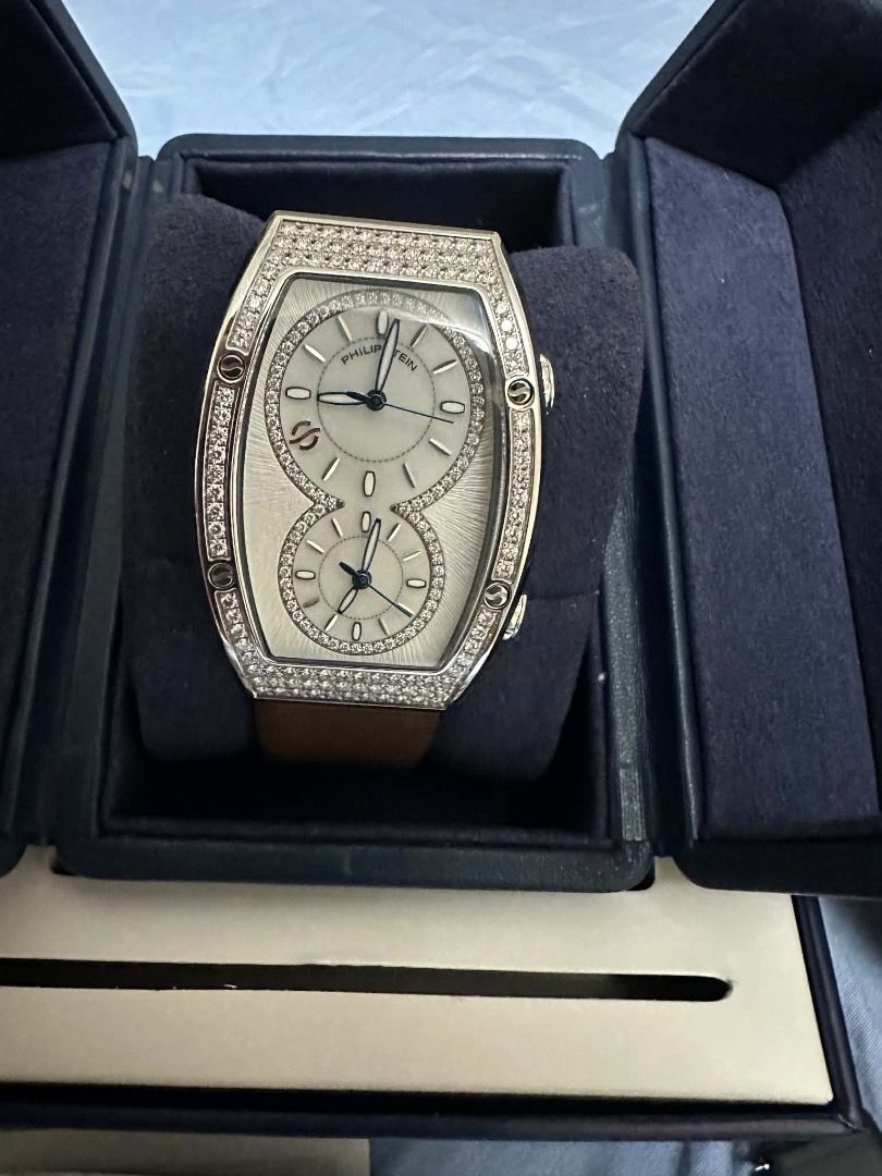 Authentic PHILIP STEIN Evolution Paved Diamonds Large 💎✨ (Category: Women's Watches) located in Bulacan. Submitted by sophieysobelle.ph (Listing ID 1460724686, Image 3). Description: Authentic PHILIP STEIN Evolution Paved Diamonds Large 💎✨ PH 🇵🇭 on hand • Pristine condition 💯 Comes with complete inclusions w/ extra strap Money back guarantee if proven fake ‼️ SRP: ₱230k • Selling super low 💗✨ 𝐐𝐮𝐞𝐞𝐧𝐭𝐢𝐚 𝐲 𝐁𝐞𝐥𝐥𝐚 𝘸𝘢𝘴 𝘯𝘰𝘵 𝘢�