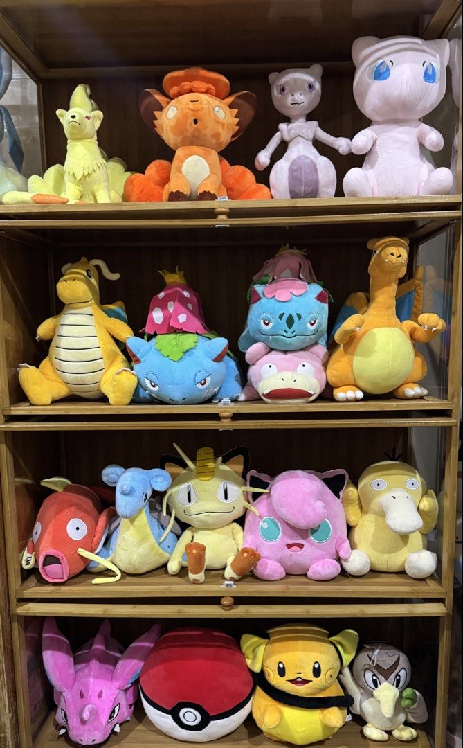 Authentic Pokemon Plush Toys (Category: Plushies & Soft Toys) located in Cainta. Submitted by mayhroeen (Listing ID 1460876341, Image 1). Description: Update as of Sept 18,2026 ❗️SOLD ❗️ Togepi Venosaur Magikarp Snorlax Farfetchd Ninetales Jigglypuff Can do bundle and take all 📍Cainta, Rizal.