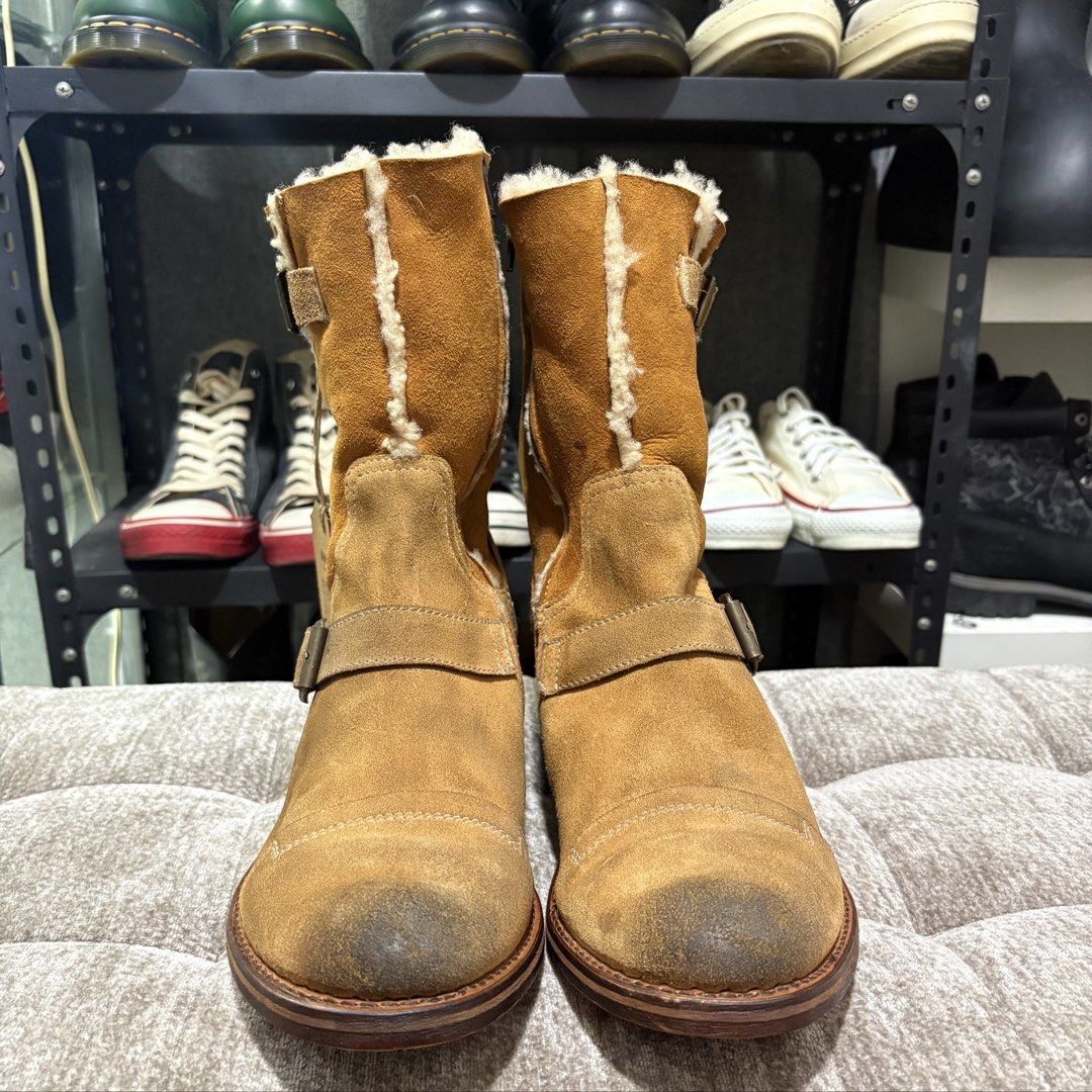 Authentic Sendra Genuine Leather Suede Tan Rugged Design (Category: Boots) located in Binangonan. Submitted by makoleksyon (Listing ID 1460777147, Image 3). Description: Brand new Selling below retail price Rugged design di po madumi Size : 42 US 9 Heavy duty Hand made Made in Spain Bought in Japan 💯% Authentic Money back guarantee .