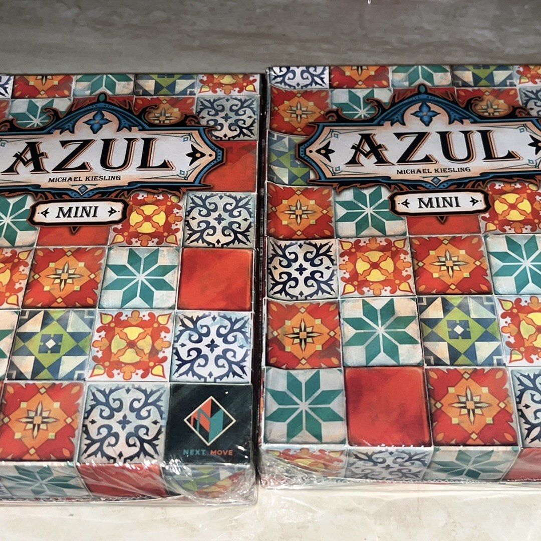 Azul Mini Board Game (Category: Board Games & Puzzles) located in Paranaque City. Submitted by piajajaja (Listing ID 1460813088, Image 3). Description: For sale: Azul Mini Bought from orange app, brand new & sealed RFS: Accidentally bought two.