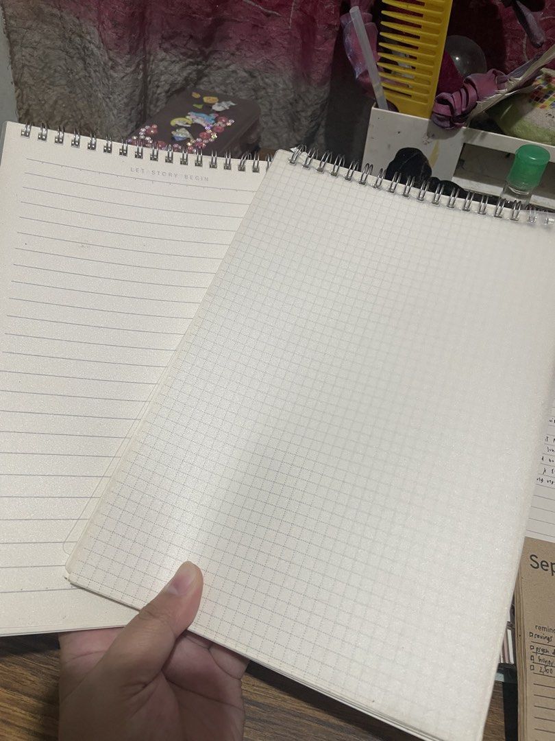 B5 Notebook Line & Grid Take All (Category: Stationery & School Supplies) located in Agdangan. Submitted by verlyanne (Listing ID 1460848327, Image 1). Description: .