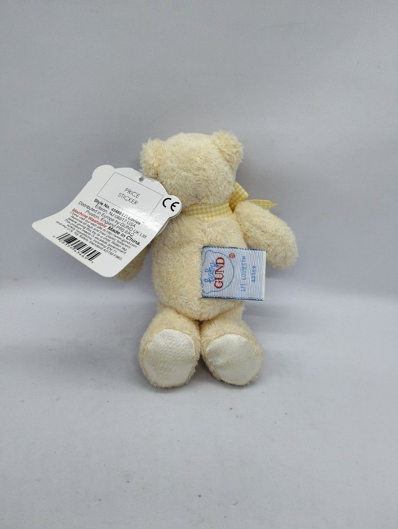 Baby Gund Small Teddy Bear (Category: Plushies & Soft Toys) located in Baguio. Submitted by toys_of_yesteryear (Listing ID 1460905448, Image 3). Description: LOCATION: Baguio City PRICE: 300.00 each + sf DESCRIPTION: 👉 Baby Gund Small Teddy Bear. CONDITION: 👉 New with paper tags. 👉 Item description is subjective so buyers are encouraged to rely on their judgement based on the pictures posted before buying. Actual photos posted. 👉 SOLD AS IS, 