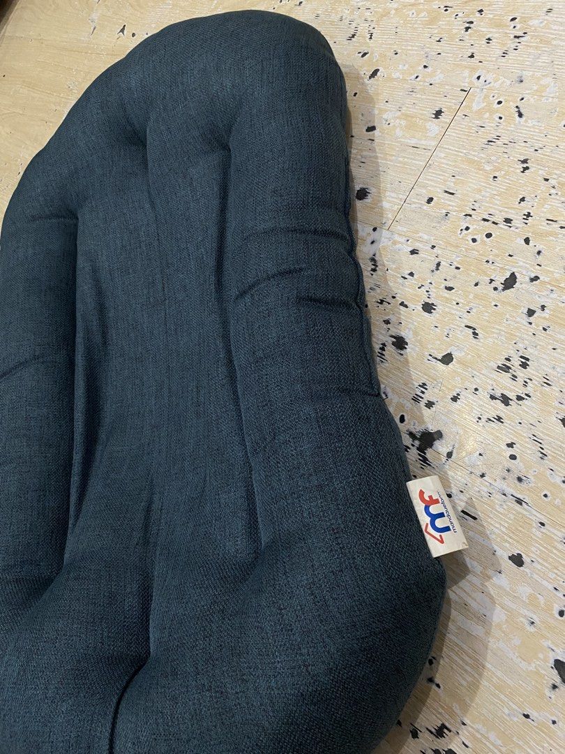 Baby Nest Lounger (Category: Cots & Cribs) located in Manila. Submitted by aerithbeme (Listing ID 1460891019, Image 2). Description: Preloved and in good condition! Perfect for newborns and supervised lounging. 📌Note: No foam in the center part. Please check photos before buying. 📌 No plastic cover included. Please bring your own if needed. Update: Cebu City or Mandaue City PM if interested! 🩷.
