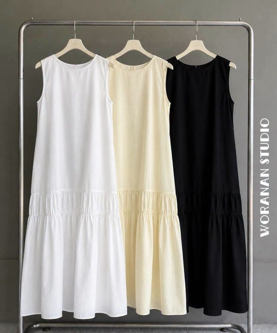 Bangkok Plain Shift Dress (Category: Dresses) located in Marikina City. Submitted by smartshop.ph (Listing ID 1460730134, Image 2). Description: Eta : 1st week OCTOBER Bkk Plain Shift Dress Php 1,200.00 each 🛍️50% down to reserve! Color (สี) : ดำ ขาว เหลือง Availability : 2 each colors Size : freesize อก (bust) : 42“ เอว(waist) : 50” สะโพก(hips) : 50“ ยาว(length) : 48” Location : Marikina MOP : Bdo Bpi Gcash Maya ❌ No COD / No FREE Shipping.