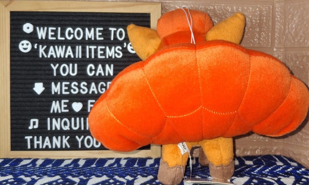 Banpresto Pokemon Vulpix Plush Toy (Category: Plushies & Soft Toys) located in Bulacan. Submitted by kawaii_items_stuffed_toys (Listing ID 1460913153, Image 3). Description: Brand new with paper tag From japan box Banpresto 2017 Pokemon Vulpix Height 9½inches/24cm Lenght 11inches/28cm Width 9inches/23cm Just message me if you ever want to see more pictures of the item, I'm more than glad to assist you. 📌Location: San Jose Del Monte Bulacan, Phil