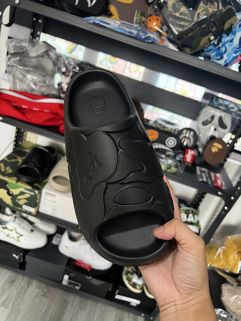 BAPE ABC Camo Slides Black (Category: Slippers & Slides) located in Cavite. Submitted by ziicollections (Listing ID 1460744879, Image 2). Description: - Authentic BAPE slides in classic ABC Camo pattern. - Color: Black. - Design: Easy slip-on style for quick wear. - Perfect for: Casual outings, lounging, or post-workout recovery. - Features: Comfortable fit for all-day wear. - Style: Cool and trendy, a must-have for streetwear enthusiasts. - impo