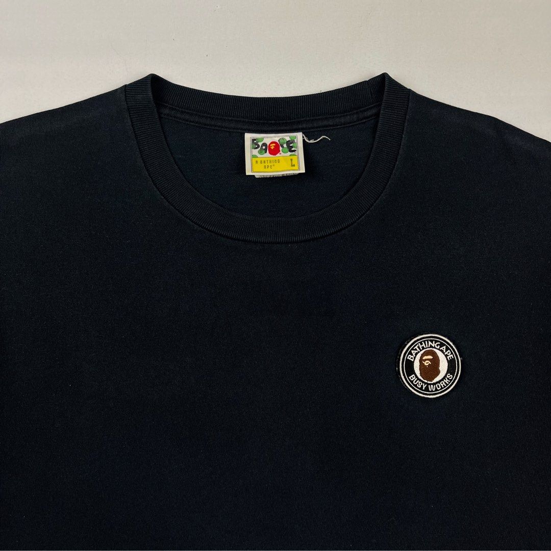 Bape ‘Ape Together Strong’ Tee (Category: Tshirts & Polo Shirts ) located in Puerto Princesa. Submitted by paradise5300 (Listing ID 1460887376, Image 3). Description: Bape ‘Ape Together Strong’ Tee Tagged Size: Large Dimensions inches length: 28 inches width: 21 Condition: Very good Color rate: 9 Flaws: Signs of usage 1,799 shipping fee is not yet included. .