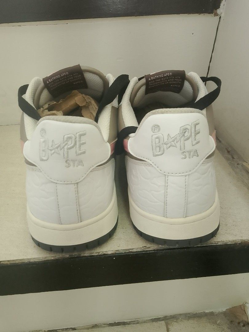 Bape Court Sta Sneakers (Category: Sneakers) located in Muntinlupa City. Submitted by wagguthrift (Listing ID 1460738577, Image 3). Description: Good as New Very Excellent Condition No Issues Authentic See pictures to Appreciate.