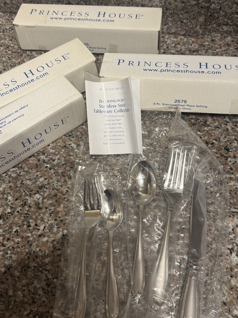 Barrington by Princess House // spoon fork (Category: Other Kitchenware & Tableware) located in Quezon City. Submitted by icedcoffee_1 (Listing ID 1460810498, Image 3). Description: .