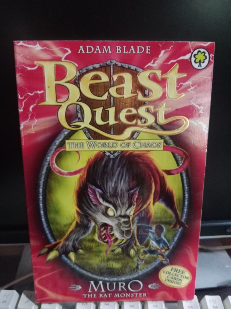 Beast Quest Adam Blade Book Set - 5 Books (Category: Children's Books) located in Bulacan. Submitted by page5877bookshoppe (Listing ID 1460790745, Image 2). Description: - 5 Beast Quest books by Adam Blade - Titles included: Murk, Muro, Vipero, Yakorix, Soltra - Books are from The World of Chaos and The Golden Armour series - Perfect for young readers who enjoy adventure stories.