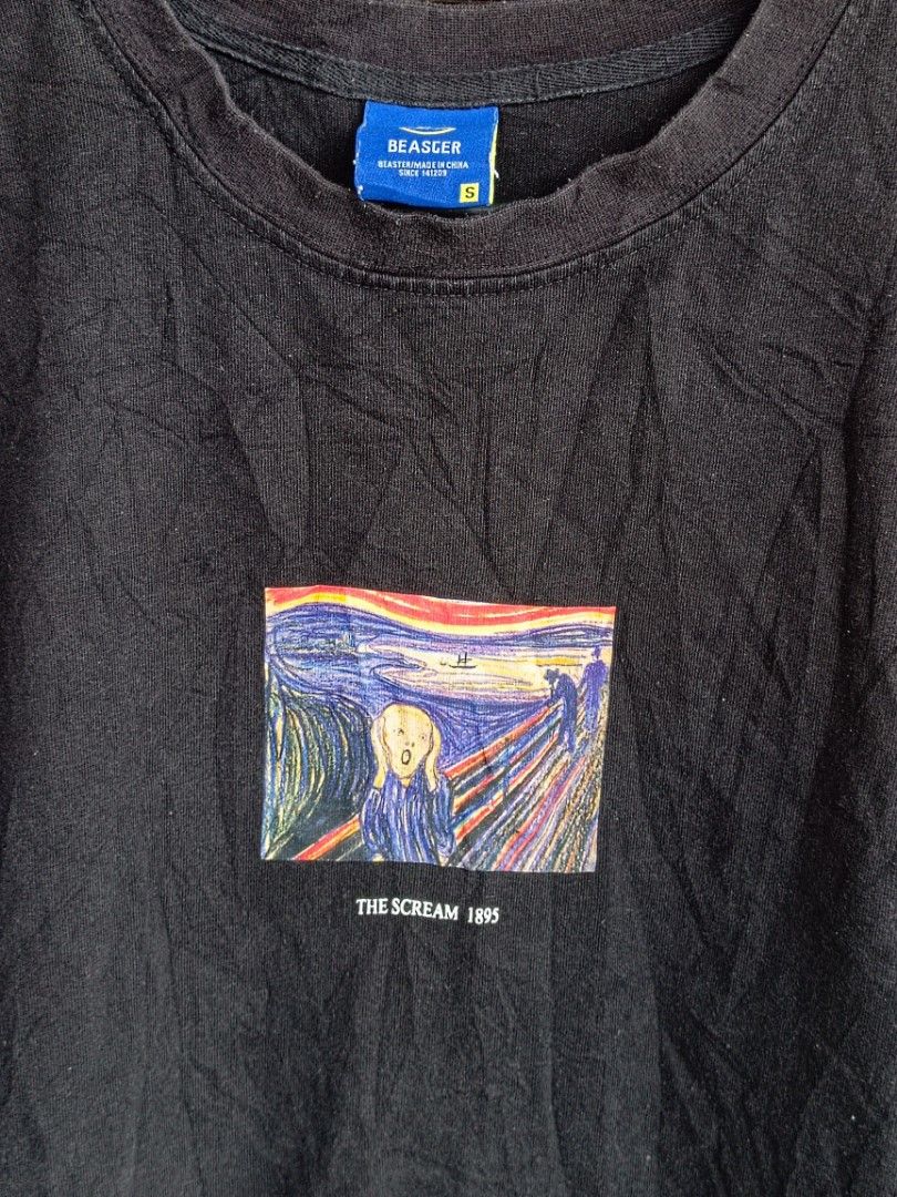Beaster Shirt The scream (Category: Tshirts & Polo Shirts ) located in Davao. Submitted by karlito. (Listing ID 1460726589, Image 3). Description: Width 19 Length 28 Excellent condition Color rate 9/10.