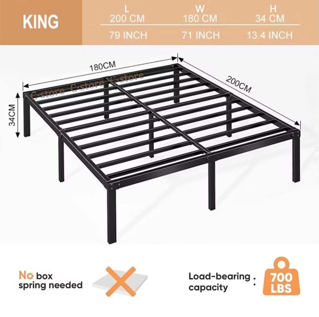 Bedframe (Category: Bed Frames & Mattresses) located in Manila. Submitted by dolorchris69891 (Listing ID 1460731013, Image 3). Description: bedframe 3300 BOX SEALED 3500 ASSEMBLed.