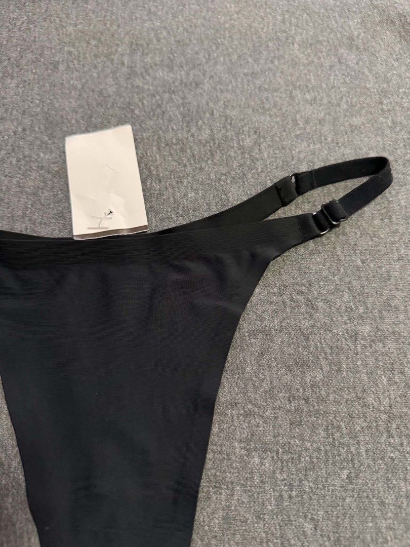 black adjustable thong S (Category: Undergarments & Loungewear) located in San Jose. Submitted by 99ners (Listing ID 1460757429, Image 2). Description: .