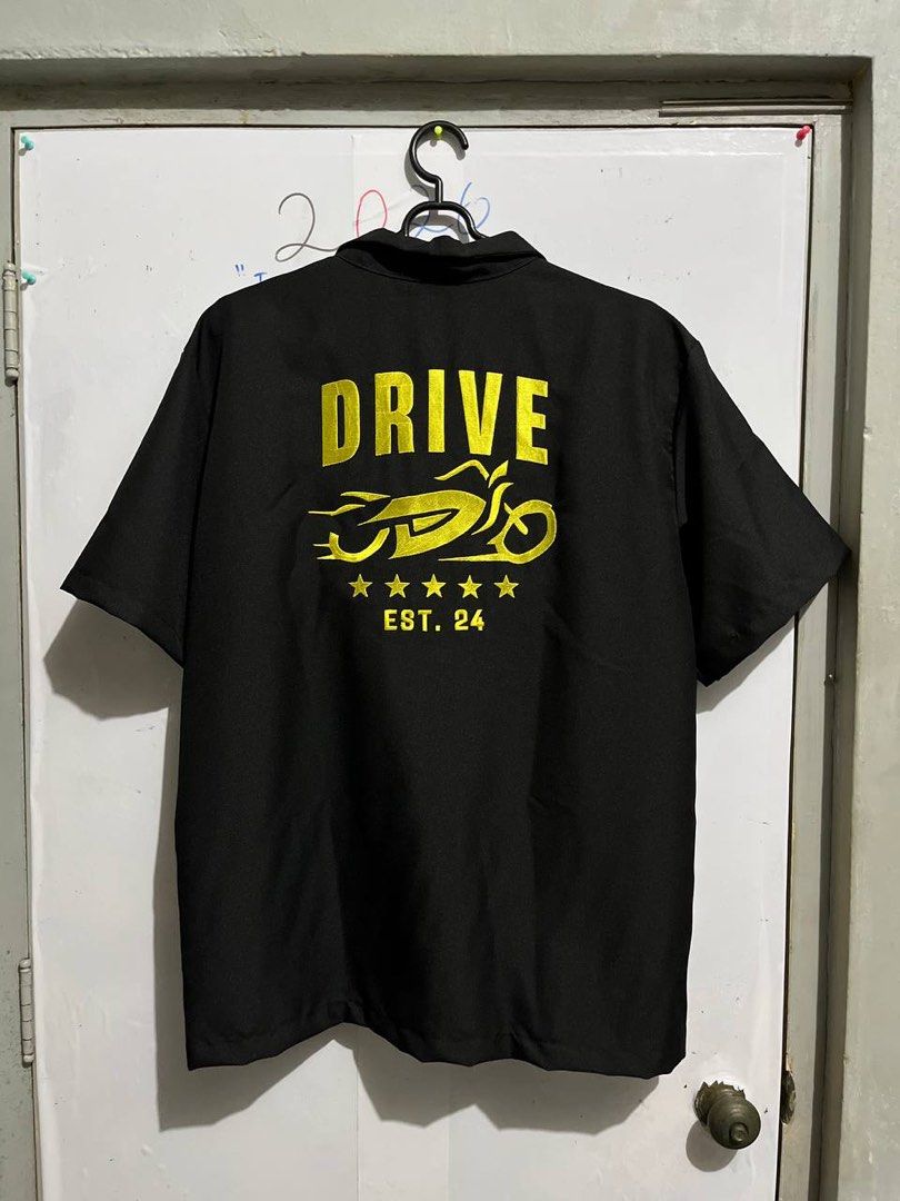 Black drive est polo shirt (Category: Tshirts & Polo Shirts ) located in Mandaluyong City. Submitted by tacotonk (Listing ID 1460732859, Image 2). Description: Never used Rush sale.