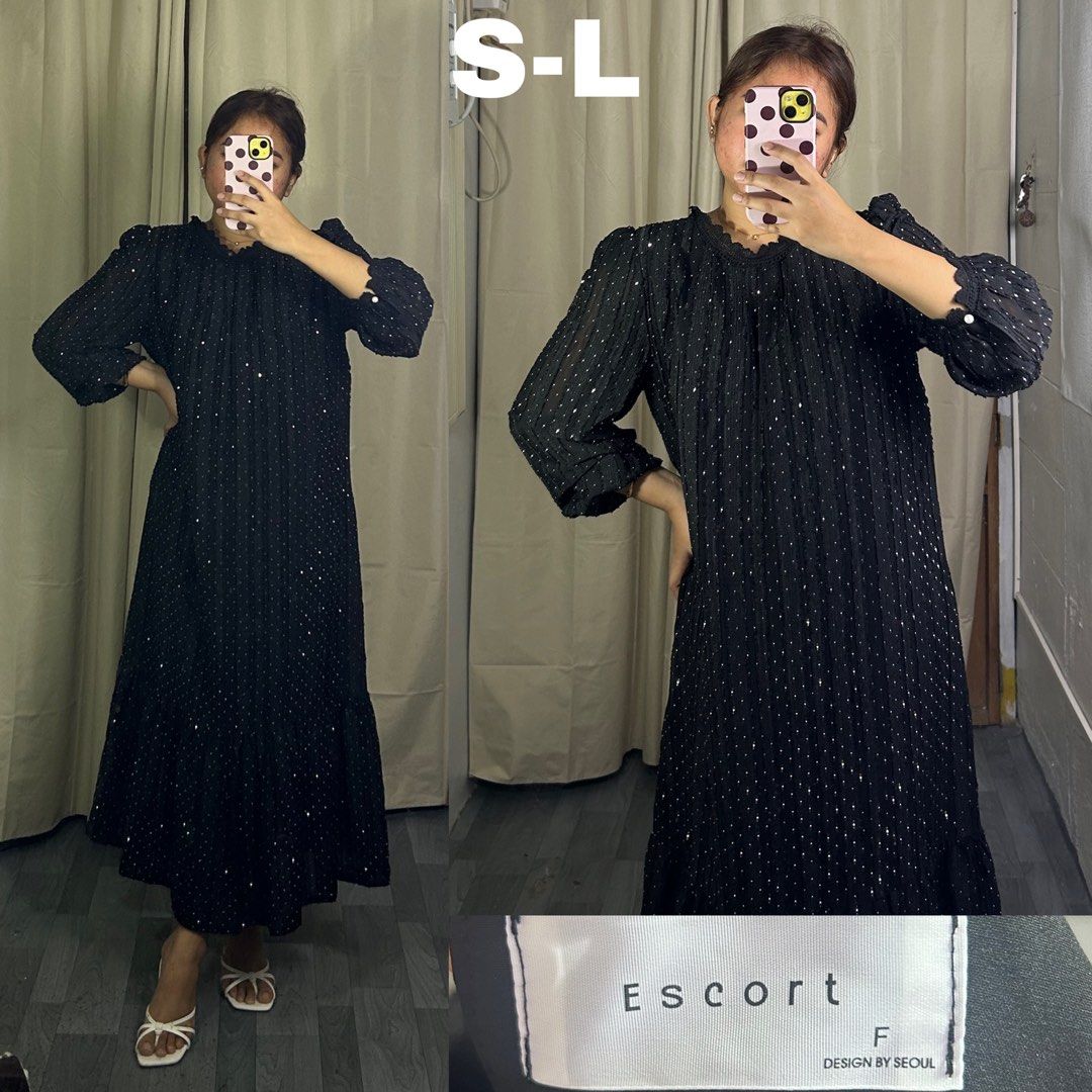 Black sparkly maxi dress (Category: Dresses) located in Cavite. Submitted by handpickedbyisha (Listing ID 1460904294, Image 1). Description: .