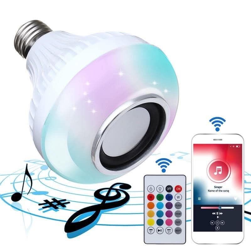 Bluetooth Music Bulb Speaker with Remote Control (Category: Soundbars, Speakers & Amplifiers) located in Manila. Submitted by iliasjen3082126 (Listing ID 1460844147, Image 3). Description: - Bluetooth Music Bulb Speaker: Play music directly from your phone. - RGBW Color Options: Choose from a wide range of colors. - Remote Control Included: Easily change colors, adjust brightness, and control music. - Standard E27 Socket: Simple screw-in installa