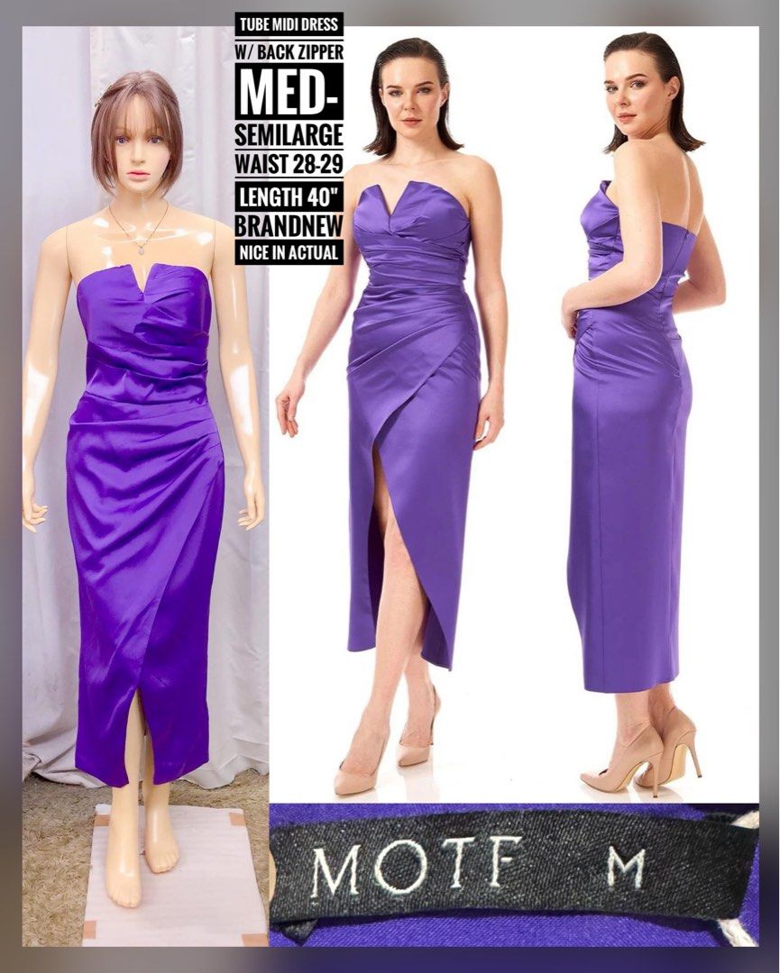 bnew & preloved dresses midi mini and maxi (Category: Evening dresses & gowns) located in Manila. Submitted by annepalanioalfaro (Listing ID 1460869325, Image 1). Description: condition and sizes attached at the photo description, pls read.