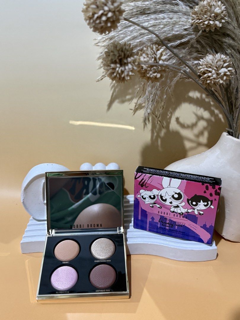 Bobbi Brown x Power Puff Luxe Eyeshadow Quad (Category: Makeup) located in Taytay. Submitted by betterthanbare (Listing ID 1460880337, Image 1). Description: ❗️PAKIBASA BAGO MAG MINE PLS❗️ ✅ STRICTLY 1-2 DAYS RESERVATION ONLY ✅all prices are firm. Low ballers will not be entertained ✅all items are on hand and 100% guranteed authentic WHEN IN DOUBT DONT BUY ✅bawal sa super selan! Some boxes are deformed IF MAARTE SA MALL BUMILI :) ✅strictly no rus