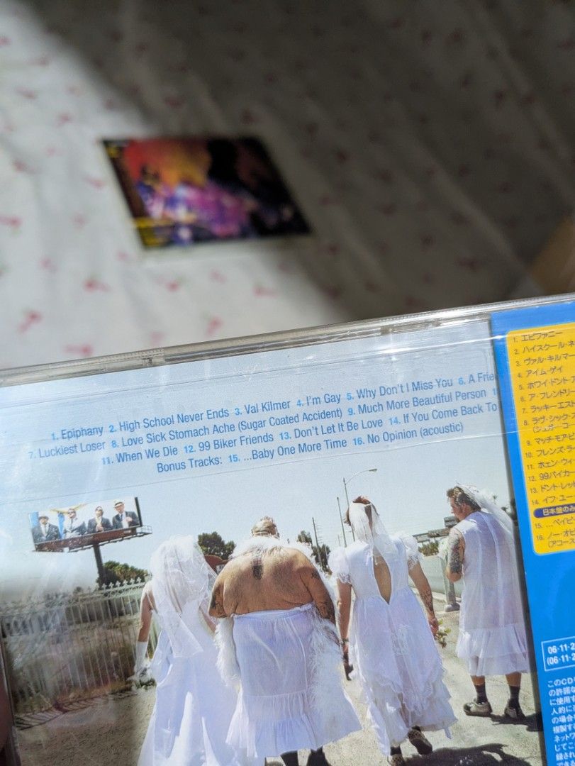 bowling for soup CDs (Category: CDs & DVDs) located in Quezon City. Submitted by itsluisyall (Listing ID 1460817367, Image 3). Description: like new condition came from japan with japan exclusive bonus tracks 300 each.
