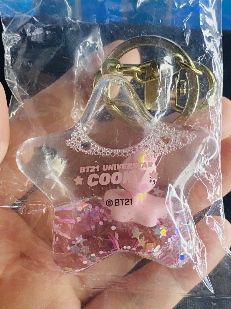BT21 (Cooky) Acrylic Glitter Keychain (Category: Character Goods) located in Manila. Submitted by kawaii_omocha_est2020 (Listing ID 1460905550, Image 3). Description: .