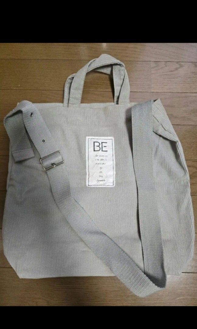 BTS BE Bag (Category: K-Wave Merchandise) located in Taguig. Submitted by albumshop (Listing ID 1460865015, Image 1). Description: DOP: Payo ETA: 4-5 weeks All items we sell are sourced directly from the Bunjang site in Korea. Unless stated as “onhand,” all items are still located in Korea. Please note that we require a sure buyer first before the item will be transferred and shipped to the Philippines. Prices may vary even for the same item beca