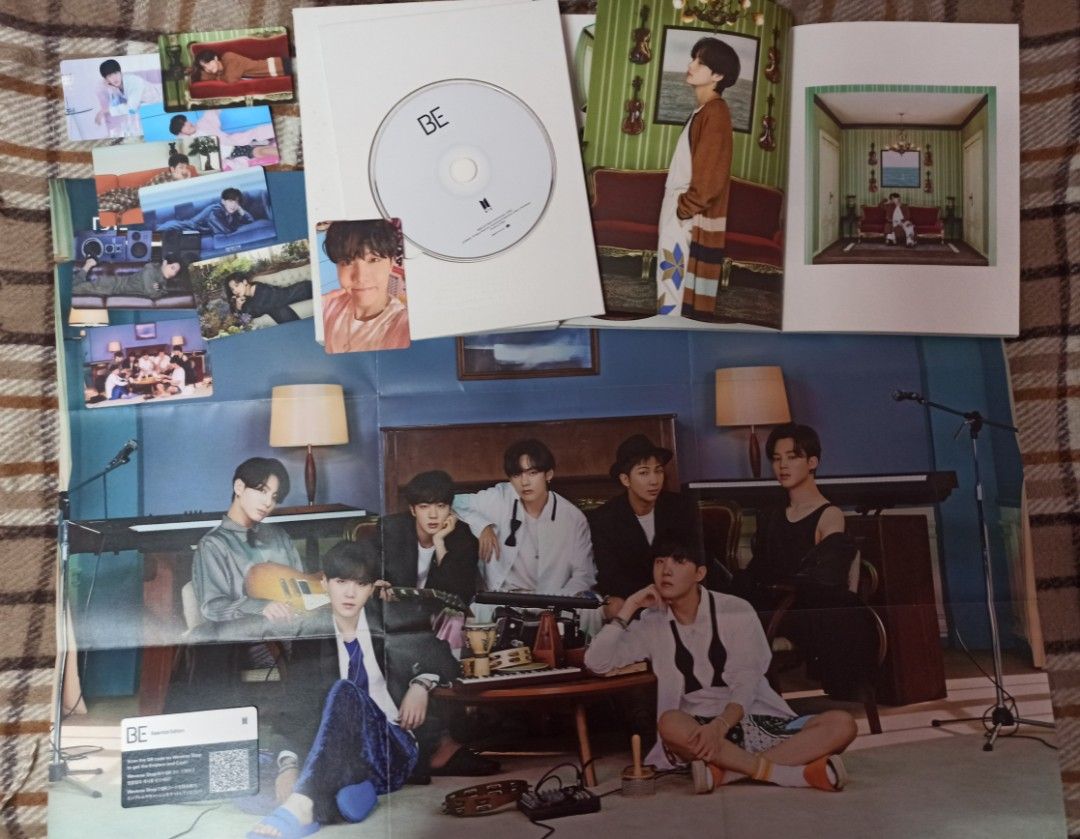 BTS BE Essential Edition Album Photobook CD (Category: K-Wave Merchandise) located in Quezon City. Submitted by jannahbanana21 (Listing ID 1460904997, Image 1). Description: Album Inclusions: - 1 CD - 1 Photobook - 9 Photocards - 1 Poster.