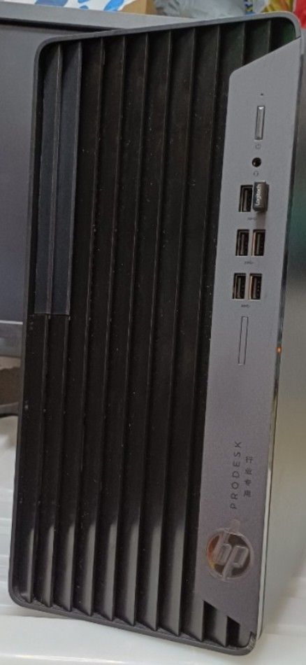 (Budget PC) HP ProDesk MT (Category: Desktops) located in Bacoor. Submitted by ricks01 (Listing ID 1441793863, Image 1). Description: - HP ProDesk 480 G7 MT case and Mboard (upgraded components) - Intel Pentium (R) Gold G6600 CPU @ 4.2GHz - 8GB RAM (Hyper X) - 256 NVME SSD (Samsung) - NVIDIA K620 (2Gb) graphics card installed - Includes power cord, Display cable and Wifi/BT dongle. - Windows 11 Pro installed - Ideal for office or home use - Space