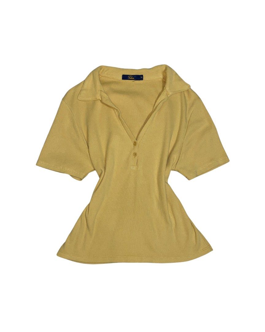 [BUNDLE] women’s polo (Category: Others Tops) located in Manila. Submitted by rainy.finds (Listing ID 1460866451, Image 3). Description: can fit s-semi l (l on tag) flaws: none w: 15.5 l: 20.5 sold as set only .