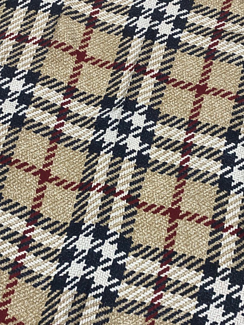 Burberry Plaid Silk Scarf (Category: Scarves) located in Bacolod City. Submitted by treasurehunts.6100 (Listing ID 1460755982, Image 3). Description: Burberry Plaid Silk Scarf Condition - Excellent Color - Multicolor Color rate - 9.8 / 10 No Flaws Dimensions : Width - 35 Length - 35.