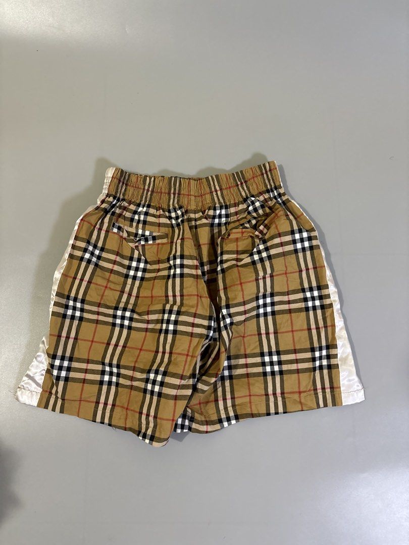 burberry shorts (Category: Shorts) located in Davao. Submitted by brandedthrift.134 (Listing ID 1460878841, Image 1). Description: - Burberry checkered shorts - Elastic waistband for comfort - Features satin stripe detail on sides - Perfect for casual wear - Made in England Size-24-26 Length:16" Verygood condition.