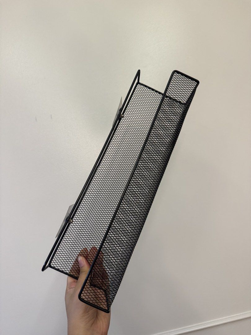 Cable organizer under table (Category: Other Home Appliances) located in Pasig City. Submitted by affordablestuffph (Listing ID 1460885793, Image 1). Description: Needs stronger adhesive vs the one it came with. Nahuhulog and wala na dikit. No issues with the metal body itself..