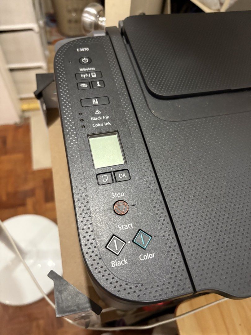 Canon PIXMA E3470 All-in-One Printer - Print, Scan, Copy (Category: Printers, Scanners & Copiers) located in Manila. Submitted by ninarayned57350 (Listing ID 1460799766, Image 3). Description: - Canon PIXMA E3470 Printer - Functions: Print, Scan, Copy - Cartridge Ink: PG-47 (Black) and CL57 (Color) - Fast delivery available - Lowest price guaranteed - With box - Rfs: Not using anymore.
