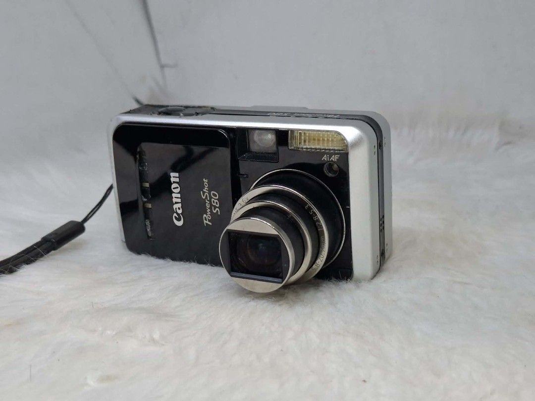canon powershot s80 (Category: Cameras) located in Manila. Submitted by ultimogizmos (Listing ID 1460753560, Image 3). Description: Canon Powershot S80 8MP Digital Camera with 3.6x Wide Angle Optical Zoom execellent working condition slight burn lcd no other issue last price.