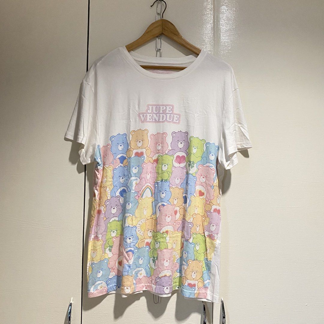 Carebears white shirts (Category: Shirts) located in Cavite. Submitted by branchee_chic (Listing ID 1460828368, Image 1). Description: XL-XXL 🌸A LITTLE NOTE FROM BRANCHEE CHIC🌸 All items are preloved / secondhand and freshly washed, so please manage your expectations. Minor signs of wear or minimal washable stains may be present. Colors may slightly vary from photos due to lighting and screen settings. Please check all photos carefully before p