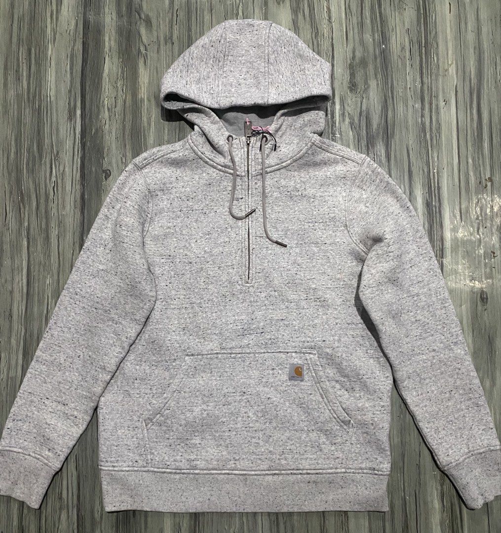 Carhartt Half Zip Hoodie (Category: Hoodies) located in Ajuy. Submitted by nicopascua091797 (Listing ID 1460897957, Image 1). Description: Excellent Condition Colorate 9.8/10 Dimes 21/25 No issue.