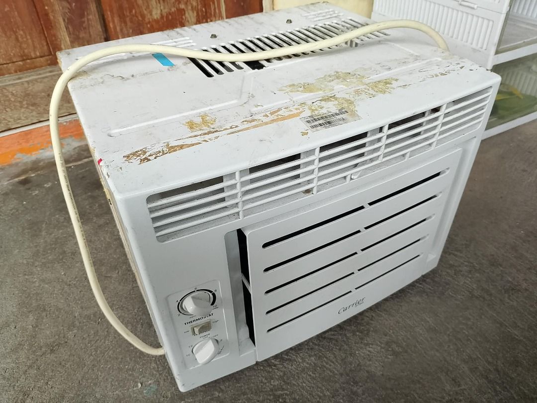 Carrier Window Type Air Conditioner WCARFZ086EC1 (Category: Air Conditioning and Heating) located in Manila. Submitted by jooniewalker (Listing ID 1460824234, Image 3). Description: - Carrier Window Type Air Conditioner - Model: WCARFZ086EC1 - Cooling Capacity: 1.47 kW - Power Source: 230V-60Hz - Refrigerant: R410A/275g - Power Input: 505 W - Condition: Works well, has some cosmetic wear (please check photos). - Ideal for keeping your space cool 