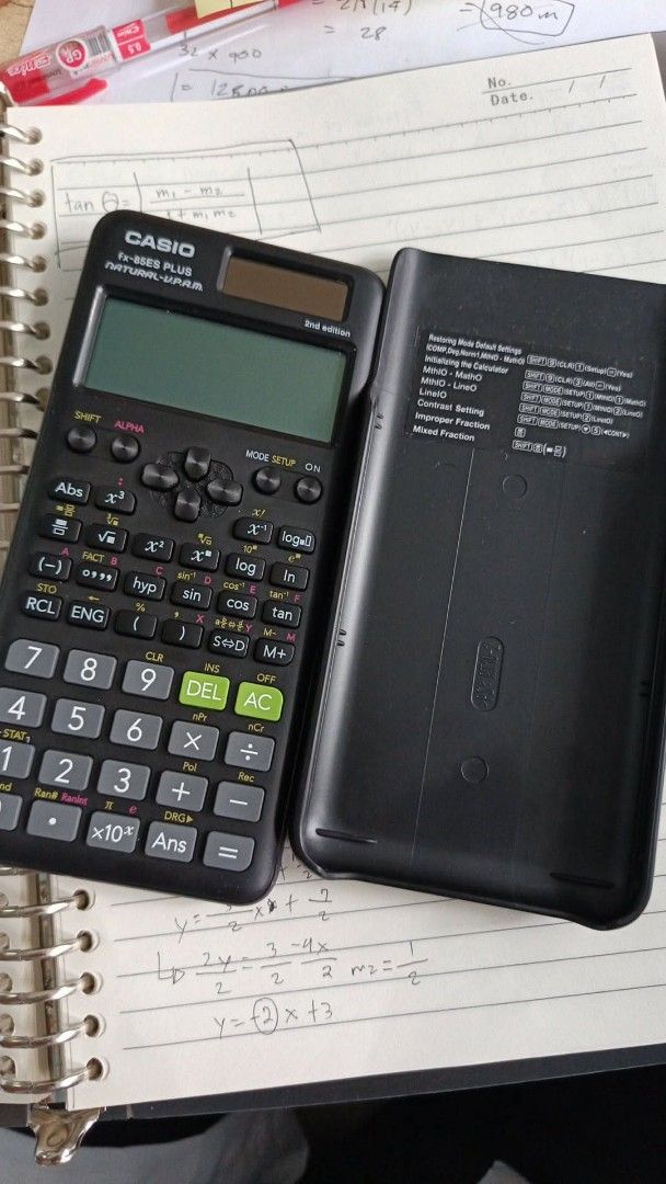 Casio fx-85ES PLUS 2nd Edition (Category: Stationery & School Supplies) located in Las Pinas. Submitted by hobi.lover (Listing ID 1460852857, Image 1). Description: .