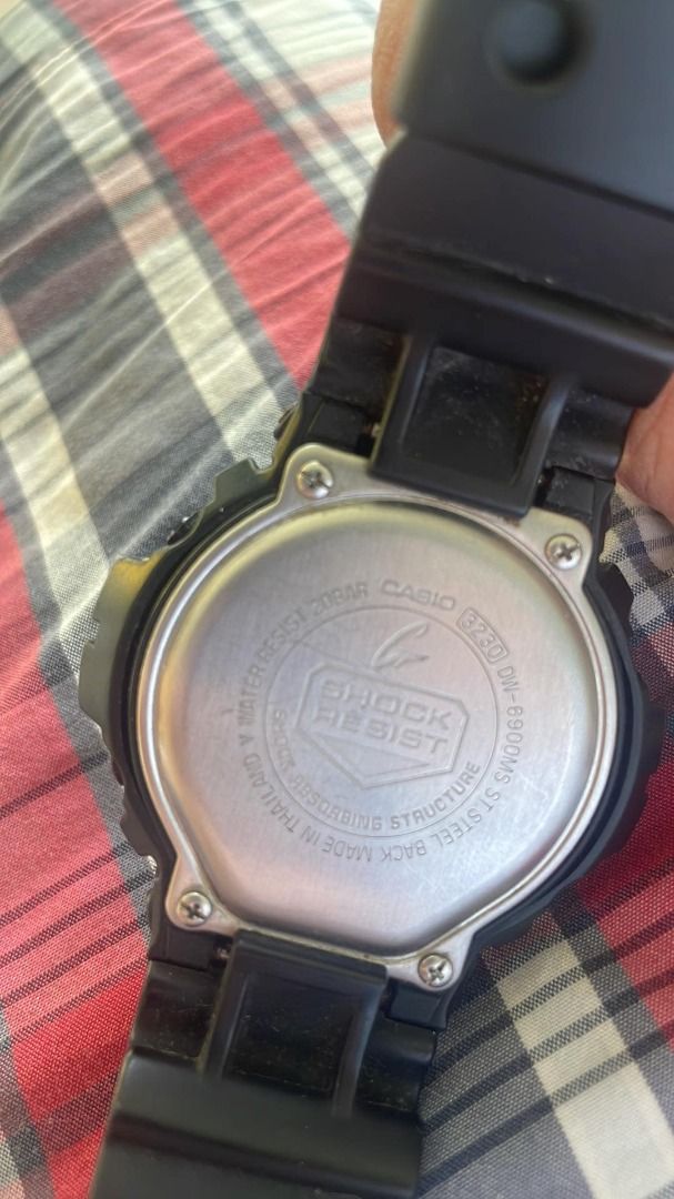 Casio G-Shock RUSH FOR SALE (Category: Men's Watches) located in Manila. Submitted by cchicchen (Listing ID 1460880166, Image 2). Description: - Brand: Casio G-Shock - Color: Black - Durability: Shock Resistant - Water Resistance: 20BAR - Features: Illuminator, Alarm, Stopwatch - Display: Digital (Time & Date) - Ideal for: Everyday wear, Sports.