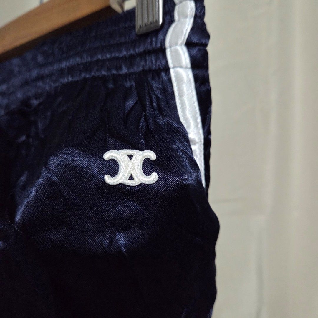 CELINE SATIN SHORTS (Category: Luxury Apparel) located in Santiago. Submitted by fromboxes (Listing ID 1460834545, Image 2). Description: Like new Ships thru J&T Isabela North Luzon Shipping Nationwide No rush shipping 😊😊.